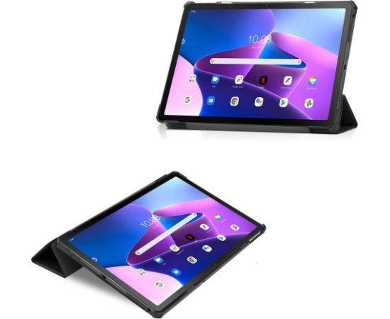 Tech-Protect SmartCase case for Lenovo Tab M10 Plus (3rd gen.) 10.6" TB-125 | TB-128 - black