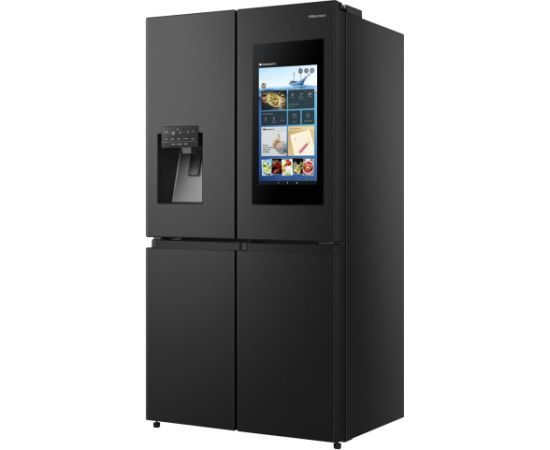 Hisense RQ760N4IFE side-by-side Ledusskapis Black