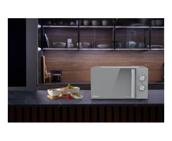 Hisense H20MOMP1H Mirror Solo microwave Countertop 20 L 700 W Mikroviļņu krāsnis