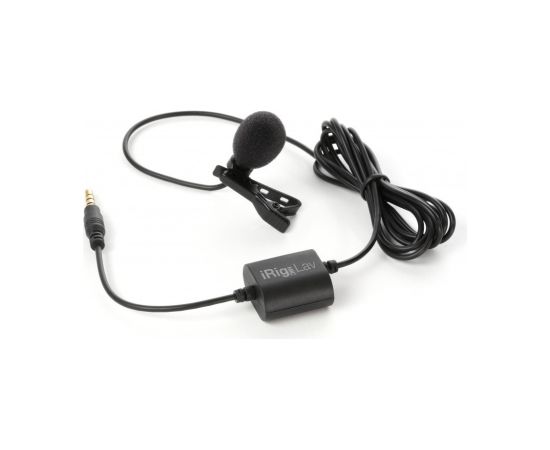 IK Multimedia iRig Mic Lav Black Clip-on microphone