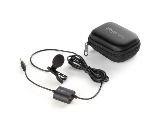 IK Multimedia iRig Mic Lav Black Clip-on microphone