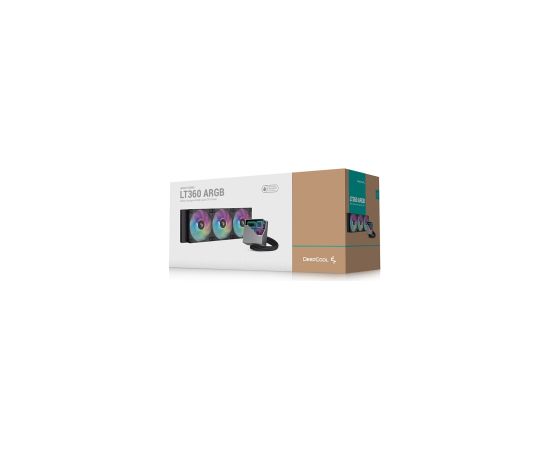 DeepCool LT360 Processor All-in-one liquid cooler 12 cm Black 1 pc(s)