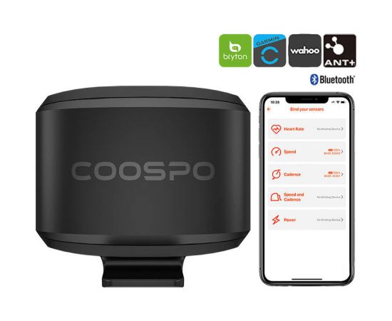 Speed Sensor Coospo BK9S compatibile with Wahooo, Garmin, Bryton etc.