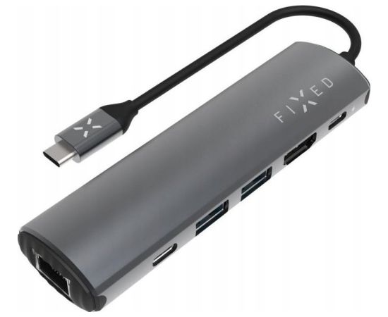 HUB USB Fixed | 6-port USB-C HUB Pro for laptops and tablets