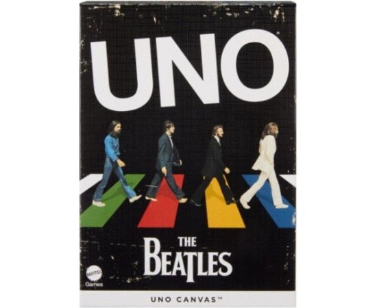 Mattel Gra UNO Canvas The Beatles