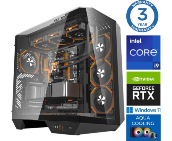 INTOP AQUA i9-14900KF 32GB DDR5 2TB SSD M.2 NVME+2TB RTX5070 12GB WIN11