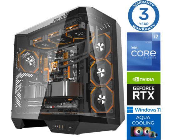 INTOP AQUA i7-14700F 16GB DDR5 1TB SSD M.2 NVME RTX5070 12GB WIN11Pro