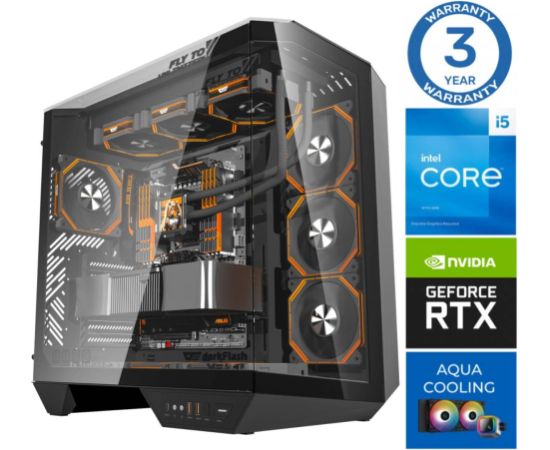 INTOP AQUA i5-14400F 32GB DDR5 1TB SSD M.2 NVME+2TB RTX5070Ti 16GB
 no-OS