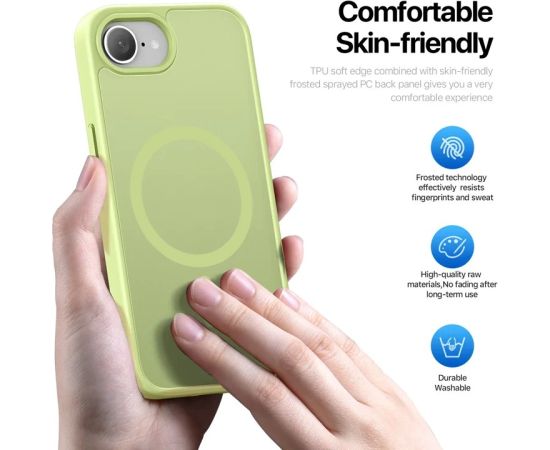 Чехол Dux Ducis Yind Apple iPhone 16e зеленый