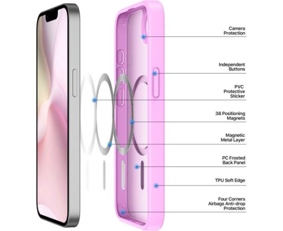 Case Dux Ducis Yind Apple iPhone 16e pink
