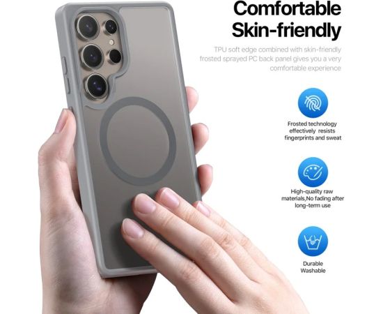 Case Dux Ducis Yind for Samsung S938 S25 Ultra grey