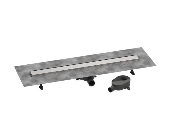 Hansgrohe dušas kanāls RainDrain Go, 900 mm, flīzējams, brushed stainless steel