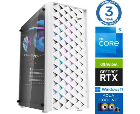 INTOP AQUA i5-13400F 16GB DDR5 2TB SSD M.2 NVME RTX4060 8GB WIN11
