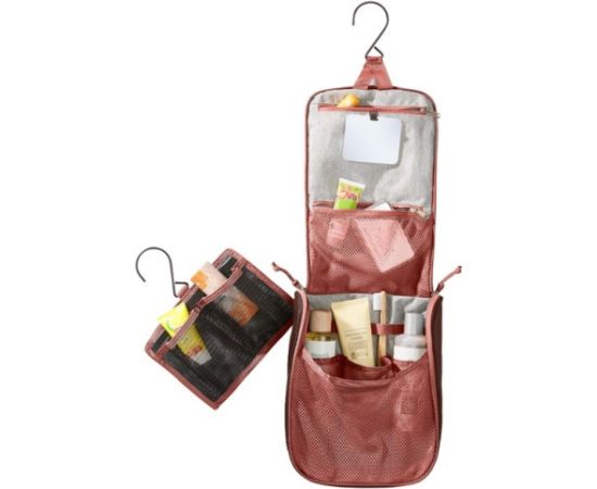 Kosmetyczka turystyczna DEUTER Wash Center II caspia-raisin
