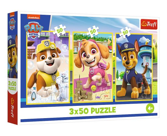 TREFL PAW PATROL Комплект пазлов, 3x50 шт.
