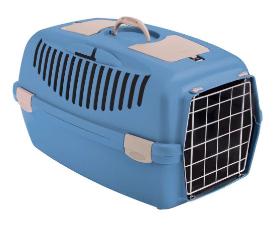 Zolux Stefanplast Transporter Gulliver 2 metalowe drzwi niebieski [99802]