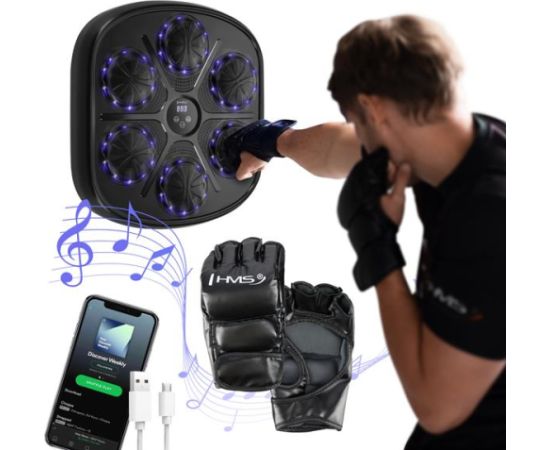 TB03 INTELIGENTS MŪZIKAS BOKSA MAŠĪNAS BLUETOOTH AR CIMDIEM HMS