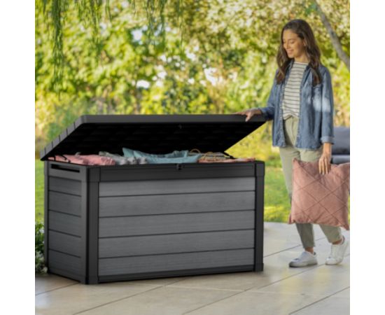 Keter Ящик для хранения Cortina Box 380л серый