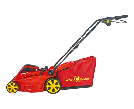 WOLF-Garten cordless lawnmower LYCOS 40/340 M (red, Li-ion battery 5.0Ah)
