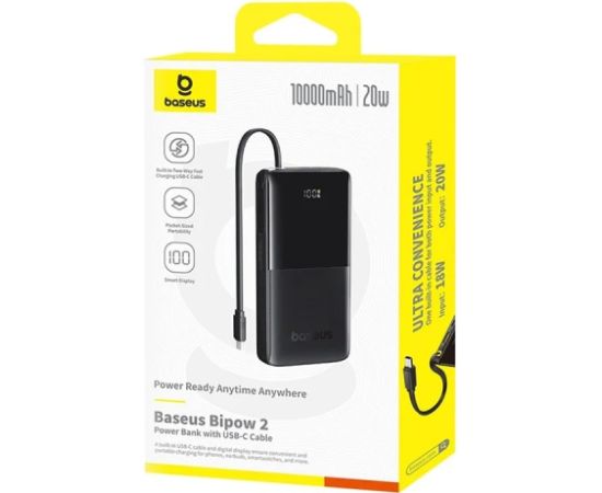 Внешний аккумулятор Power Bank Power Bank Baseus Bipow 2 20W 10000mAh черный P10077101113-00