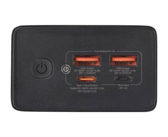 Внешний аккумулятор Power Bank Power Bank Baseus StarLord 30W 30000mAh черный P10022905113-00