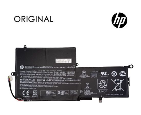 Notebook battery HP PK03XL, 4913mAh, Original