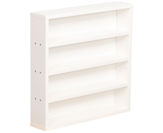Shelf LESTER 48x10xH47,5cm, white