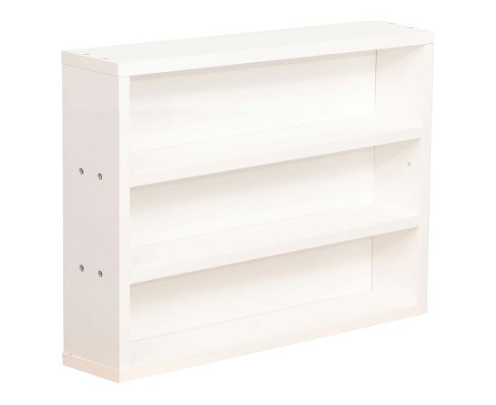 Shelf LESTER 48x10xH36cm, white melamine