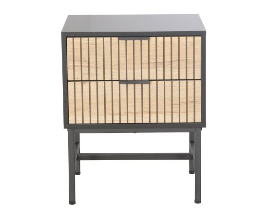Side table / night stand HELVE 48x40xH60cm, melamine