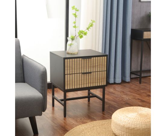 Side table / night stand HELVE 48x40xH60cm, melamine
