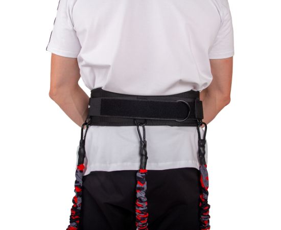 Vidukļa josta ar pretestības gumiju inSPORTline BS