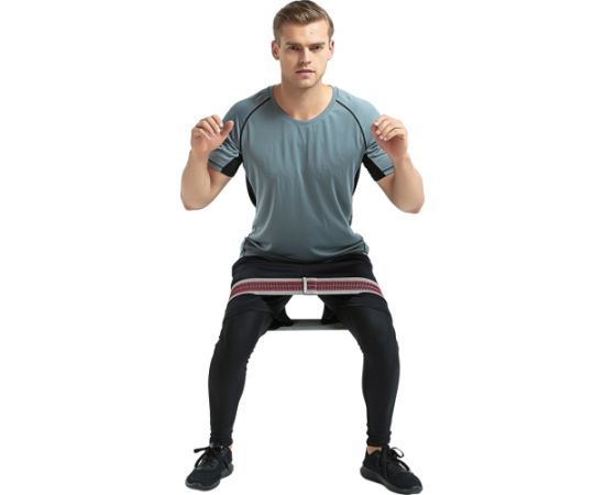 Tekstila gumijas cilpa inSPORTline Lopr PRO 66cm 55kg Pretestības gumijas