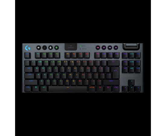(Ir veikalā) Keyboard Logitech G915 X LightSpeed TKL Linear US (W), black