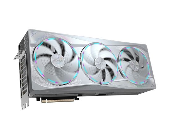 GIGABYTE AORUS GeForce RTX 5090 MASTER ICE 32G Graphics Card - 32GB GDDR7, 512bit, PCI-E 5.0, 2655MHz Core Clock, 3 x DP 2.1a, 1 x HDMI 2.1b, NVIDIA DLSS 4, GV-N5090AORUSM ICE-32GD