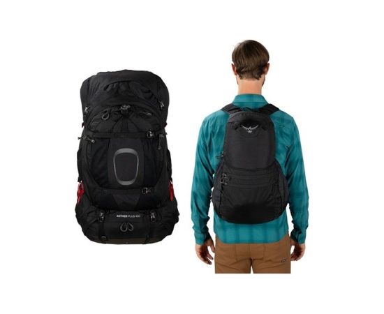 Plecak trekkingowy OSPREY Aether Plus 100 czarny L/XL