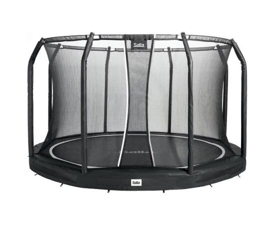 Salta Premium Ground Combo 366cm Trampoline Black Batuti un aksesuāri