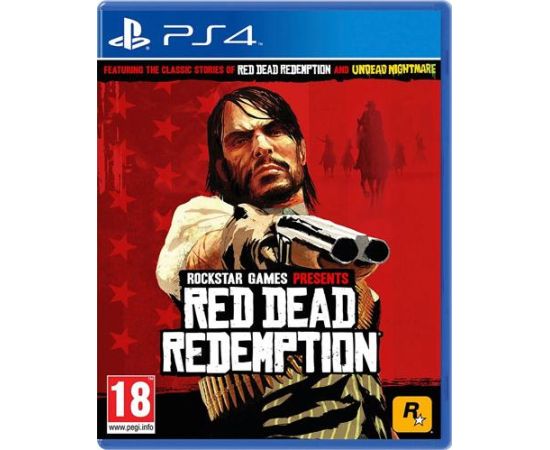 Rockstar PS4 Red Dead Redemption Playstation 4 video spēle