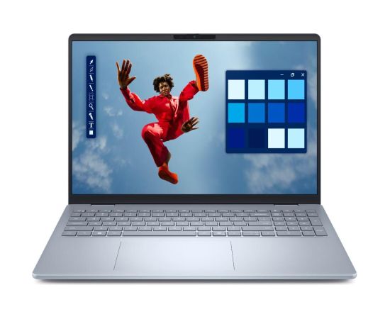 Notebook DELL 16 Plus DB16250 CPU  Core Ultra u7-256V 2200 MHz 16" 2560x1600 RAM 16GB LPDDR5x 8533 MHz SSD 512GB Intel Arc Graphics Integrated NOR Windows 11 Pro Ice Blue 1.87 kg DB16250_LNL_206_NORD