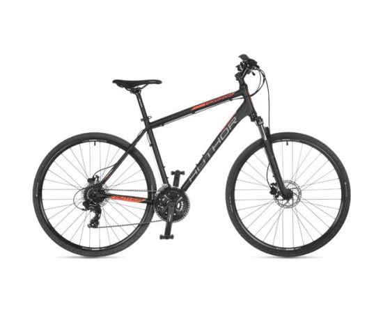 Author Horizon velosipēds, melns, 22''