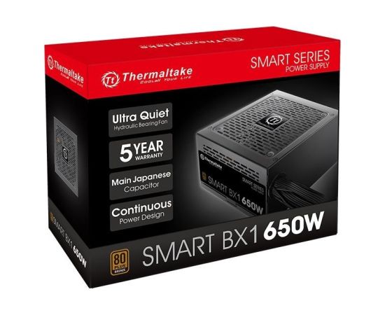 Thermaltake Smart BX1 power supply unit 650 W 24-pin ATX ATX Black