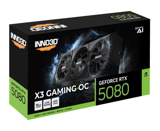 Inno3D Gaming OC GeForce RTX 5080 X3 NVIDIA 16 GB GDDR7
