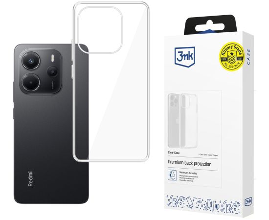 Чехол 3mk Clear Case 1,2mm Xiaomi Redmi Note 14 4G