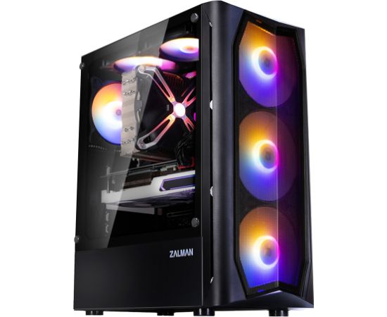 Zalman N4 Rev.1 ATX, RGB fan x6