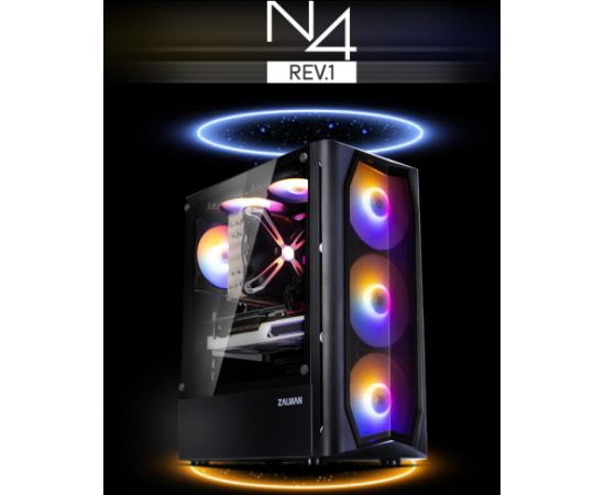 Zalman N4 Rev.1 ATX, RGB fan x6
