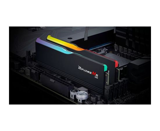 G.Skill Ripjaws M5 RGB, DDR5, 48 GB, 5200MHz, CL40 (F5-5200J4040A24GX2-RM5RK)