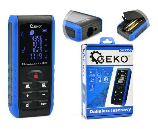 Geko Dalmierz laserowy 60m LCD HD (40)