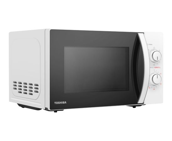 Microwave Oven with Grill , 20 L, Mechanical control, Rotating Plate, Timer: 35 m, Built-in LED Lights, 800 W, Grill 1000 W, 5 power levels, whiteSize: 259 x 440 X 334