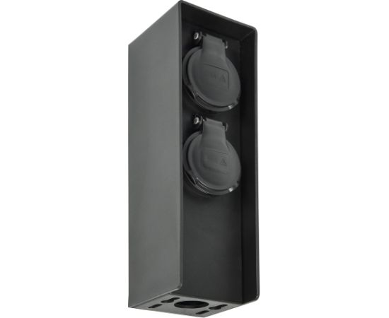 Electraline 300190 Dārza pagarinātājs ar 2 rozetēm un kabeli IP44 Strāvas pagarinātāji