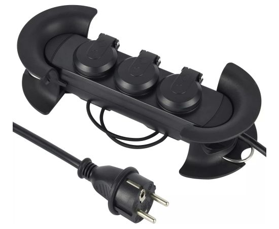 Electraline 62579 Удлинитель 3P / 10.0M / 3x1.5mm / IP-44 Strāvas pagarinātāji
