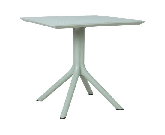 Laud MANGO 80x80xH75cm, greenish gray plastic